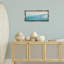 Cadre flottant lumineux sur une plage, design par Mary Lou Johnson-1977244194-1977244222