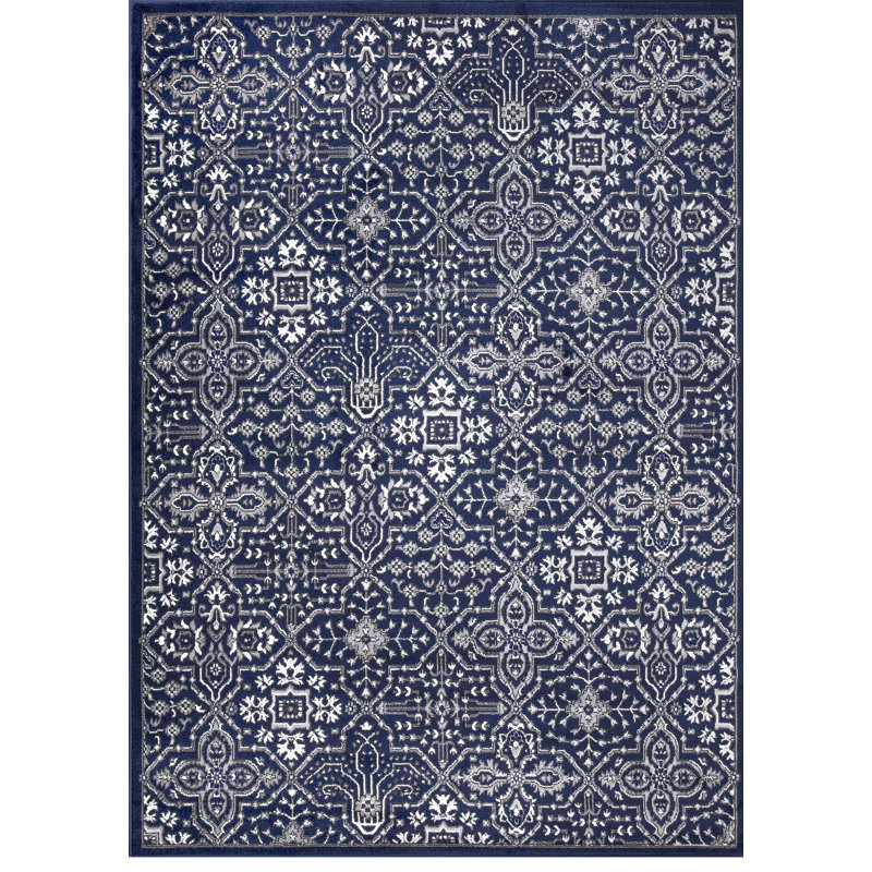Colmar - marine marocaine sans marine, Rectangle 7 pi 10 po x 9 pi 10 po