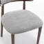 Chaise d'appoint rembourrée en bois massif-703115065