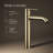 Components Single-Handle Bathroom Sink Faucet-96342250