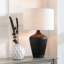 Taika Antique Textured Wood Table Lamp Base-112260165