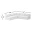 Grant Outdoor 5 - Seat Patio Sectional-284945420