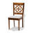 Lebanon Modern and Contemporary Upholstered and Wood Dining Chair