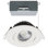 4" Round Adjustable Trim Selectable Color Temperature Dimmable Air-Tight IC Rated LED Canless Recessed Lighting Kit