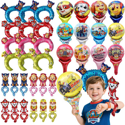 Paw Patrol Party Decoration Balloons, 36 Pcs of Paw Patrol Balloons