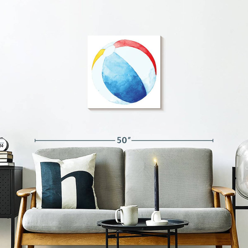 Ashelle Beach Ball, 20" H x 20" W