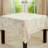 Noren Old Fashioned Vintage Script Print Design Tablecloth