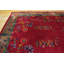 Antique Art Deco Room Size Wool Red, Rose Rug