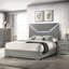 Table de chevet 2 tiroirs Pierce Gray