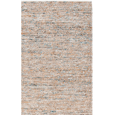 Stetson Hand Woven Jute/Wool Rug in Light Brown
