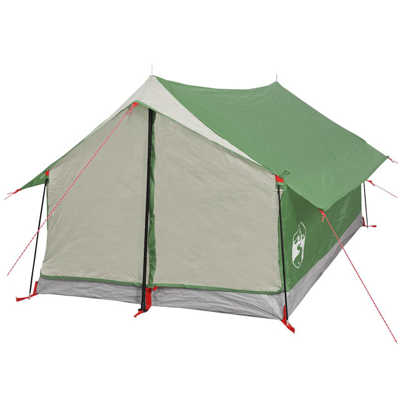 Vidaxl Camping Tent 2-Person Waterproof, Green