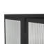 Larock Glass+Metal Wall-mounted Bathroom Cabinet,Wall Cabinet-1520263231
