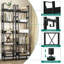 170cm H x 35cm W Metal Bookcase