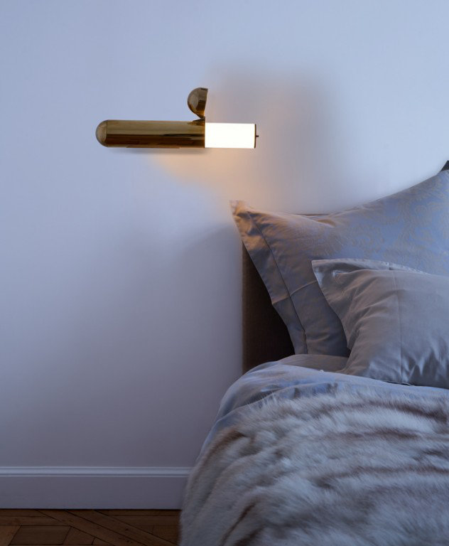 ISP Solid Brass LED Flush Mounted Sconce