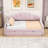 Upholstery Daybed Frame with 2 Drawers-106711429