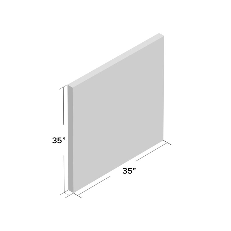 Burkholder Canvas Art, 35" H x 35" W x 2" D
