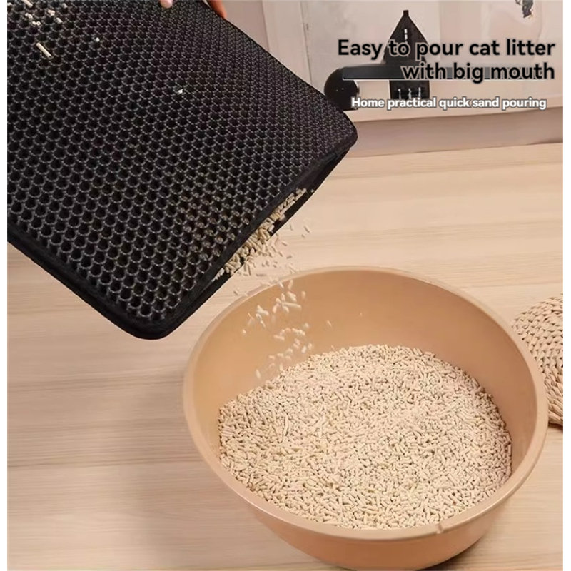 Plastic Litter Mat, 0.3" H x 23.62" W x 17.71" D