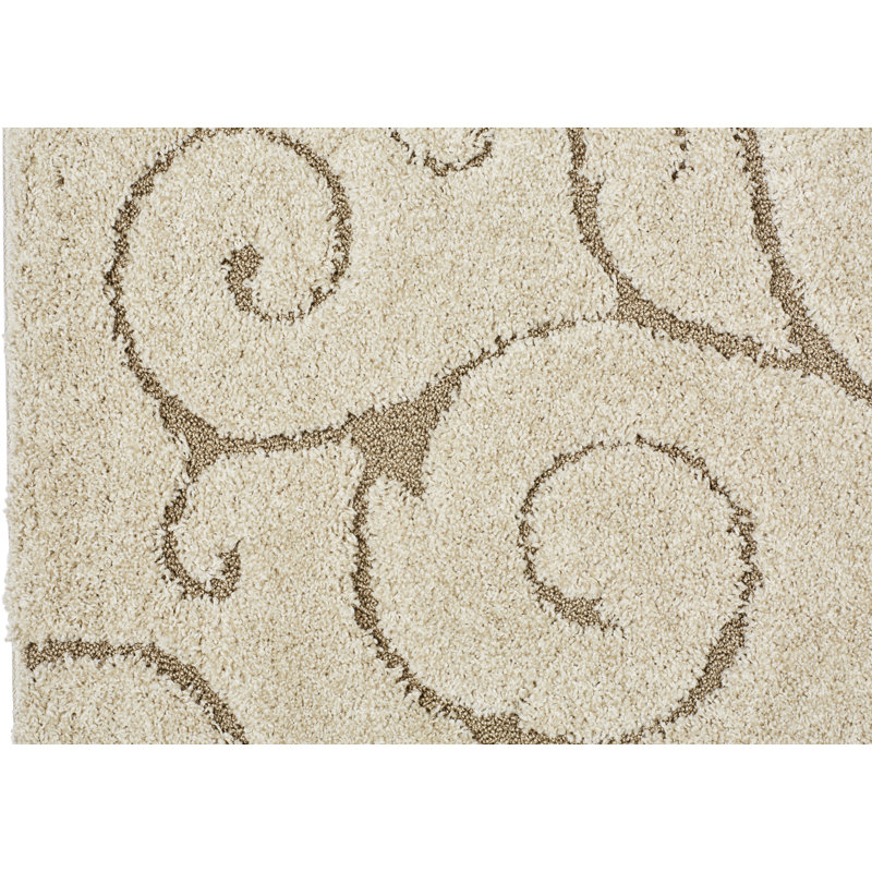 Benedetti Hooked Rug, Runner 69 x 274 cm, Ivory/Beige