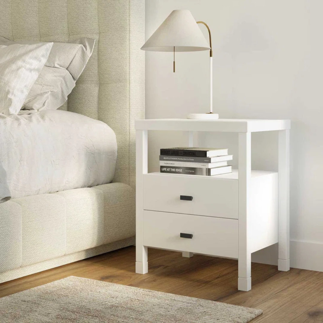 Zipcode Design™ Adelaida Wooden Nightstand & Reviews | Wayfair