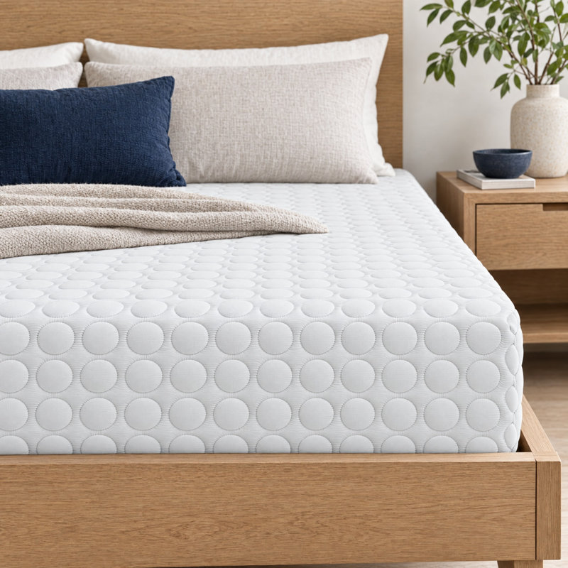 Bliss 25cm Deep Support Foam Medium Mattress, Super King (6')