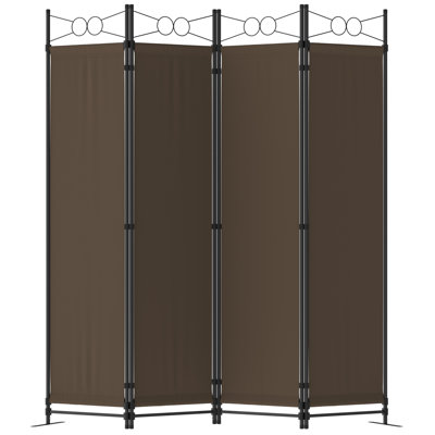 Cloison pliante 4 panneaux l 67 po x H 71 po Makailah