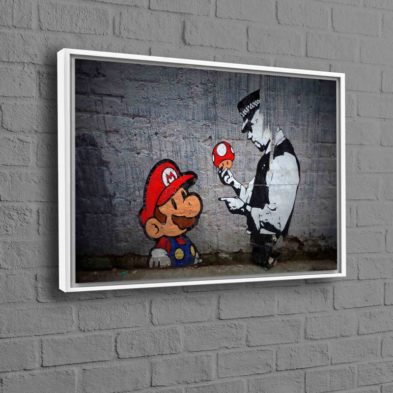 Print on Canvas, 40cm H x 60cm W, Framed Print without Mat, Gold