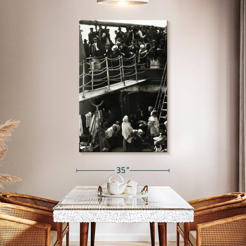 Leisha The Steerage 1907, H 51 po x l 34 po