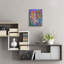 Art mural en verre 12 "x 16"