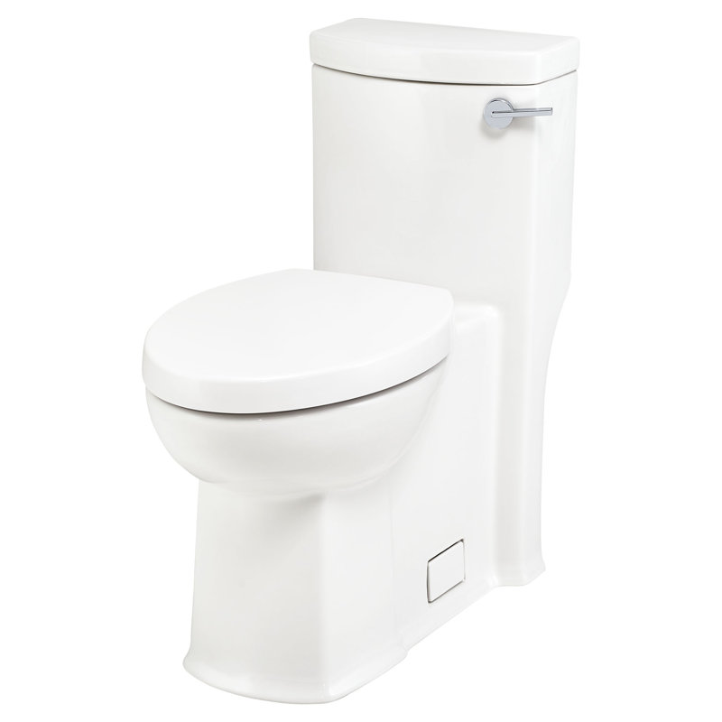 American Standard Boulevard 1.28 GPF Elongated Comfort Height Chair Height Floor Mounted Toilet