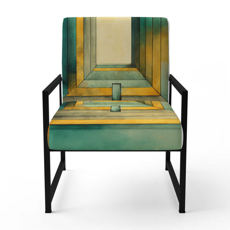 Fauteuil d'appoint rembourré Briadale, Noir, noir, noir, noir