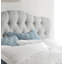 Tête de lit tapissier en lin capitonné, tête de lit en bois massif robuste et durable, tête de lit en tissu à hauteur réglable, tête de lit moderne capitonnée-74202779-74202783