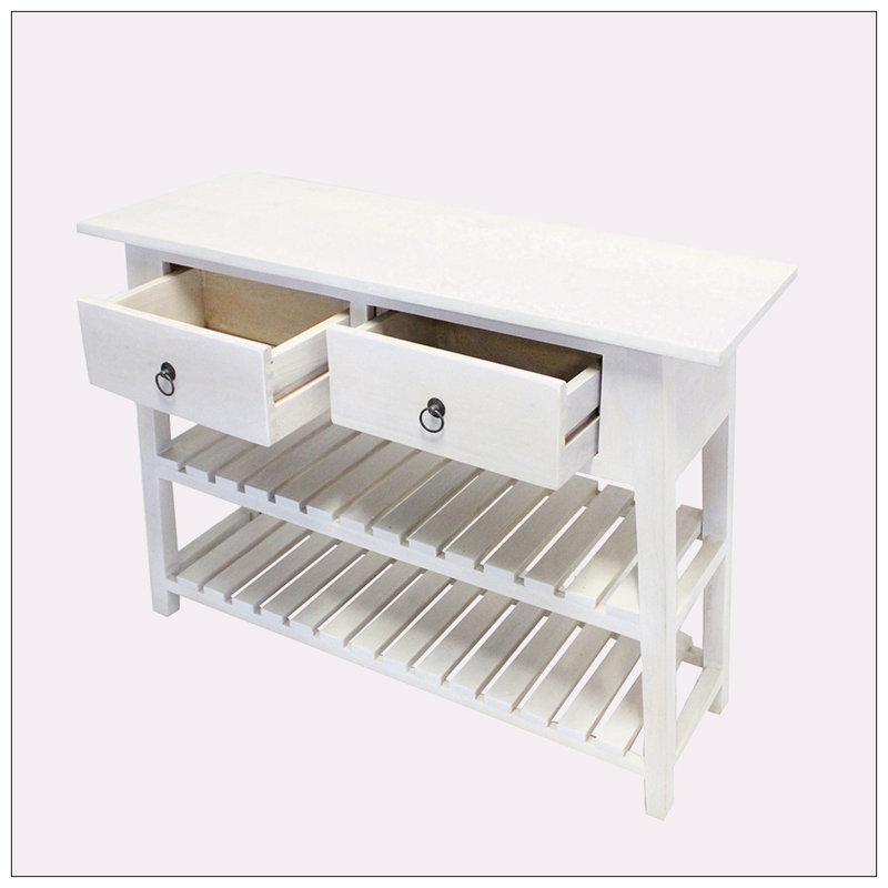 Console en bois d'acajou