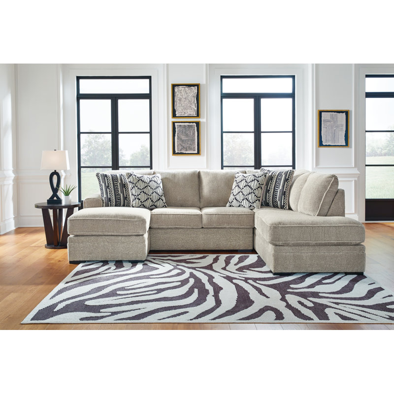 Springlake 2 - Piece Upholstered Sectional, Right Hand Facing