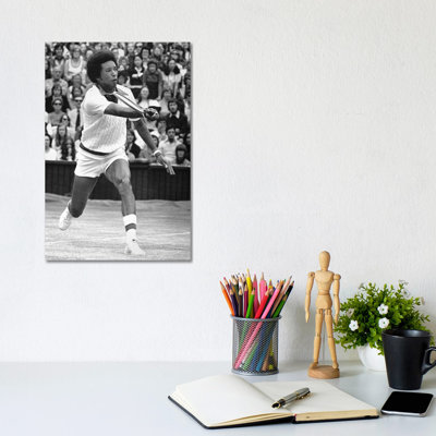 Arthur Ashe (1943-1993) - Wrapped Canvas Print