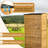 Vertical Outside Storage Shed - Lockable Door, Waterproof Roof, 2 Removable Shelves, Made Of Natural Fir Wood, For Patio, Lawn Outdoor Cabinet With Door & Roof Garage,