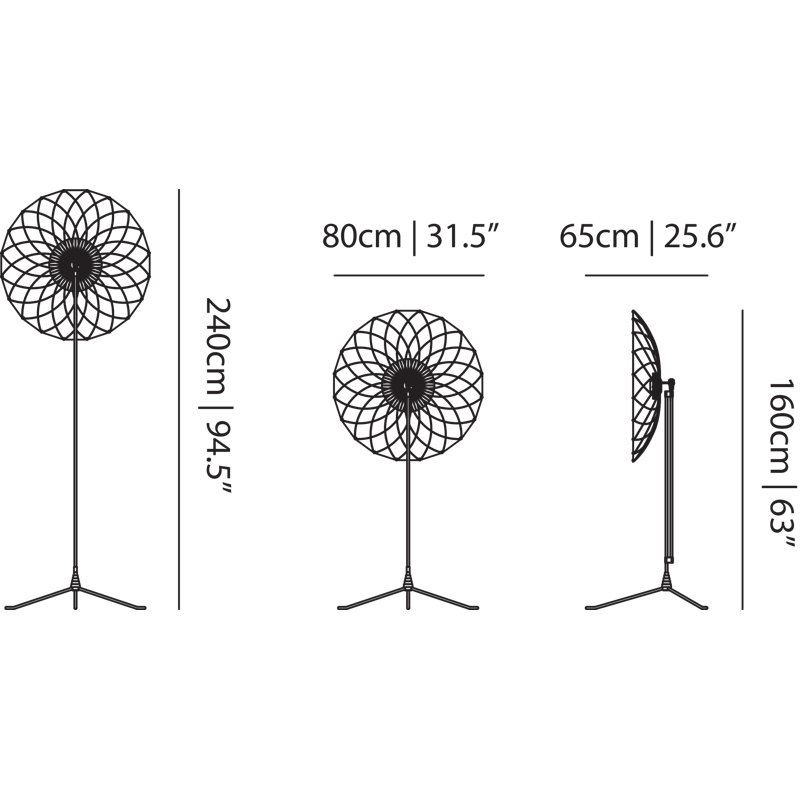 Filigree LED Floor Lamp