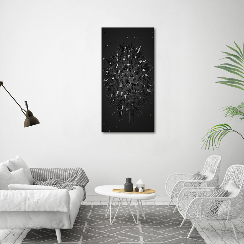 3D Abstraction - Wrapped Canvas Print