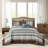 5 Piece Reversible Jacquard Bedspread Set
