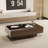 Glass Top Single Coffee Table-98424901-121975368