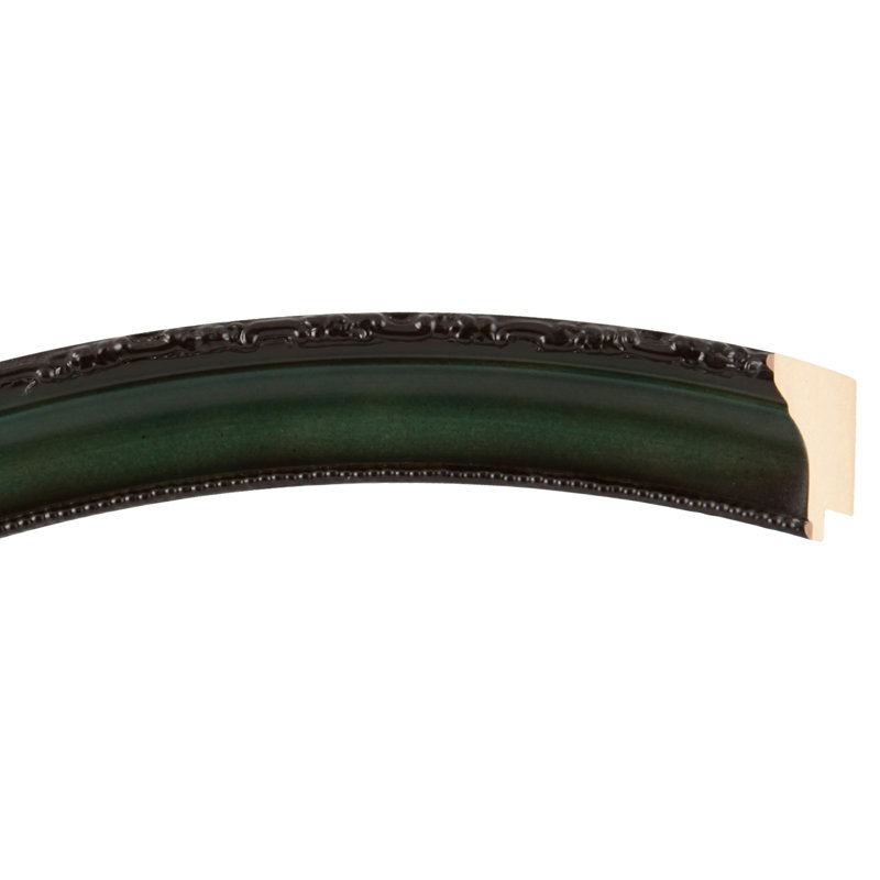 Reposa Rectangle Mirror, 38.63" H x 26.63" W, Hunter Green