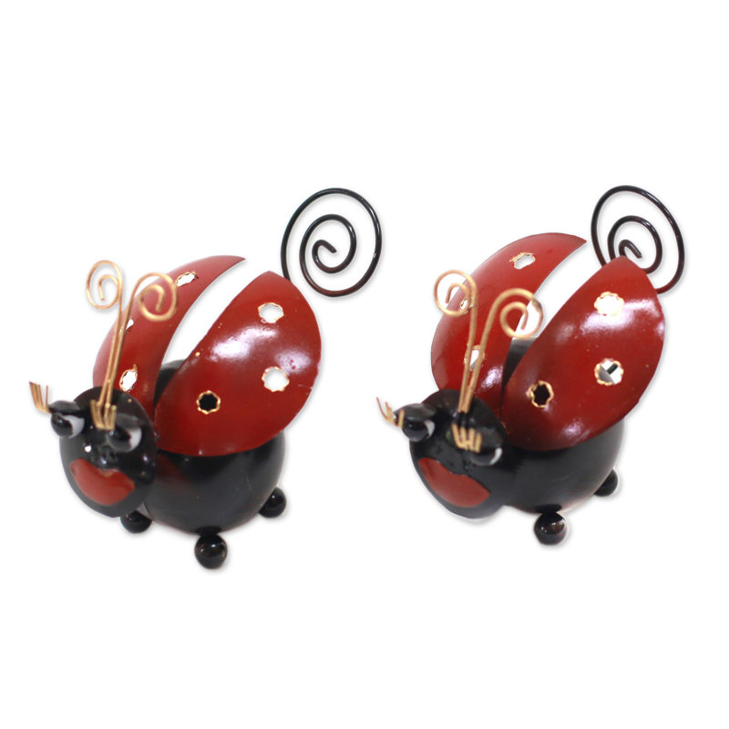 Sculpture Amelius Lady Bug Duo