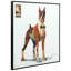 «Apphia The Boxer» par Alex Zeng, impression encadrée sur verre