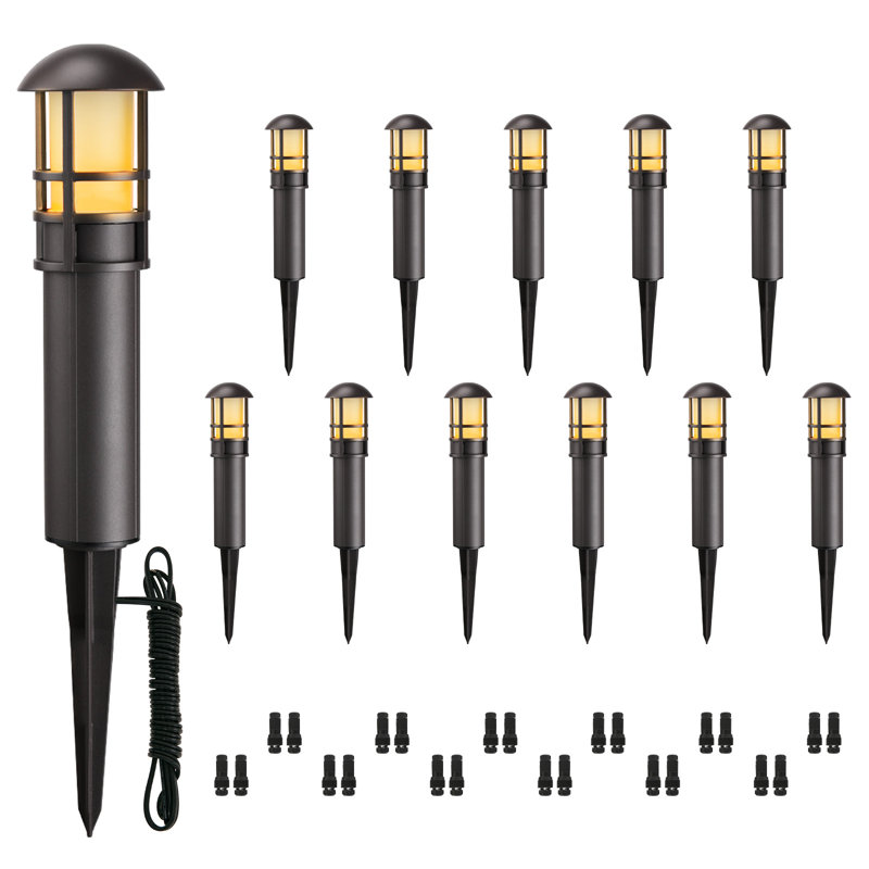 Bronze LED Low Voltage Pathway Lights Multipack