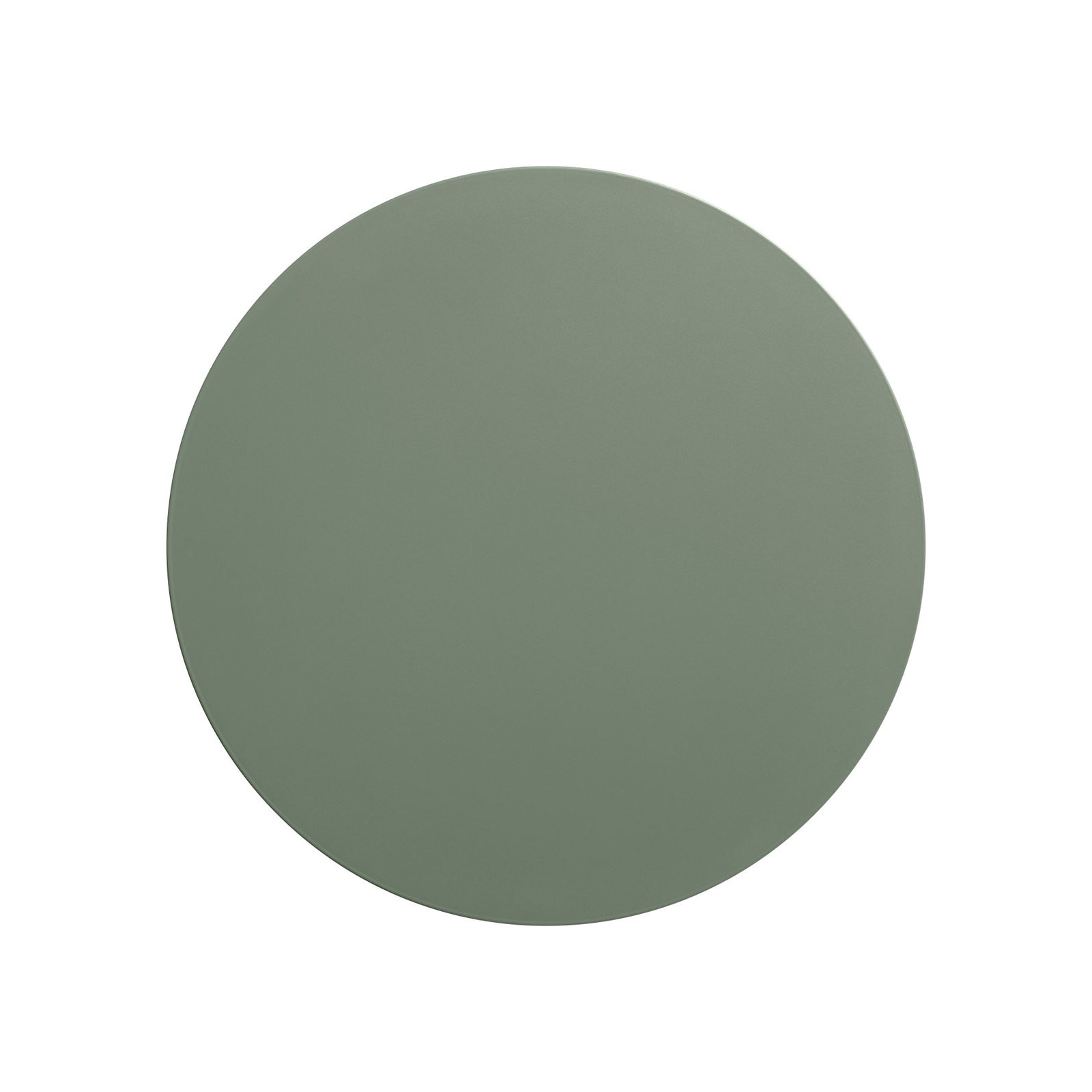 Circula Single End Table, Gray Green, 12" H x 15" W x 15" D