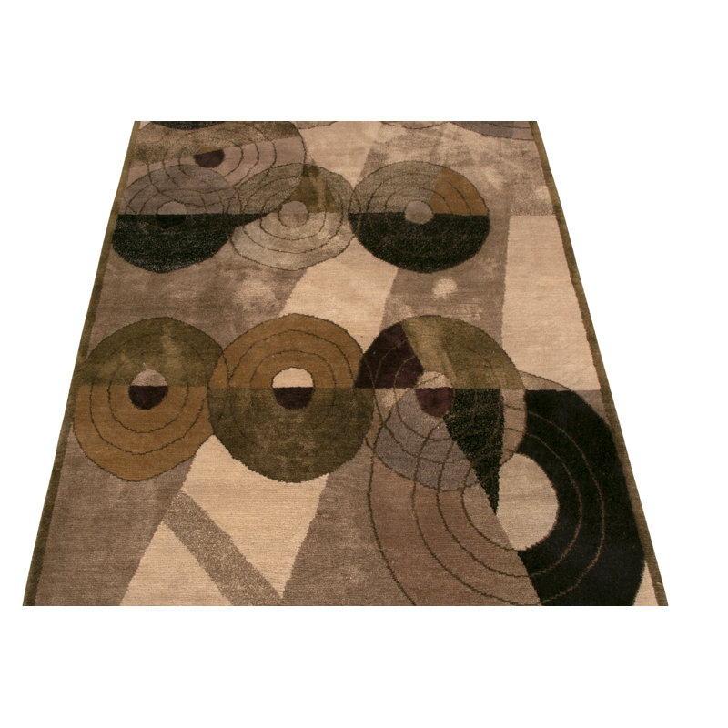 One-of-a-Kind 4' X 6' Hand Knotted Area Rug