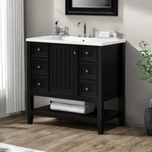Meuble-lavabo 36 po sans lavabo, base d'armoire seulement