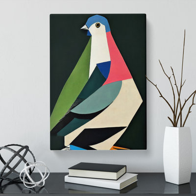 Fennia Pigeon Abstract Vol.1 - Wrapped Canvas