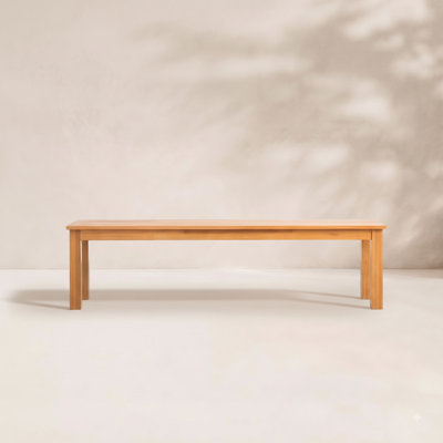 Alsey 67" Eucalyptus Picnic Bench