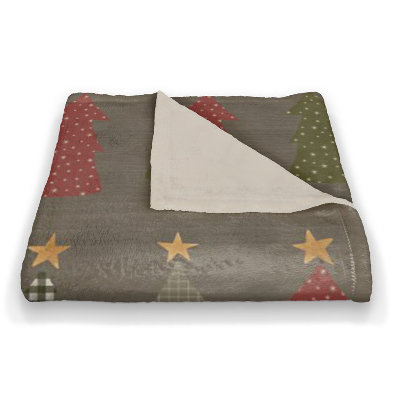 Hand Woven Throw Blanket, Gray
