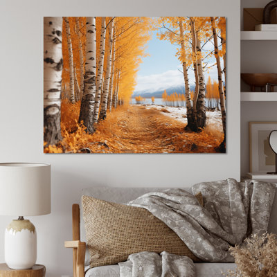 Canada Golden Hues of - reproduction sur toile